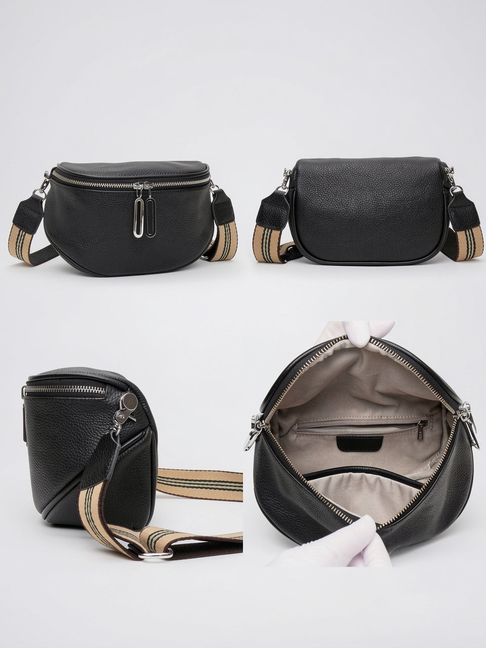 Ysora — Sac banane femme cuir - 12