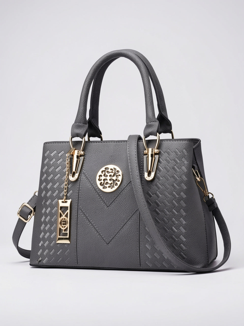 Ysora — Sac Chic à Main Femme - Gris
