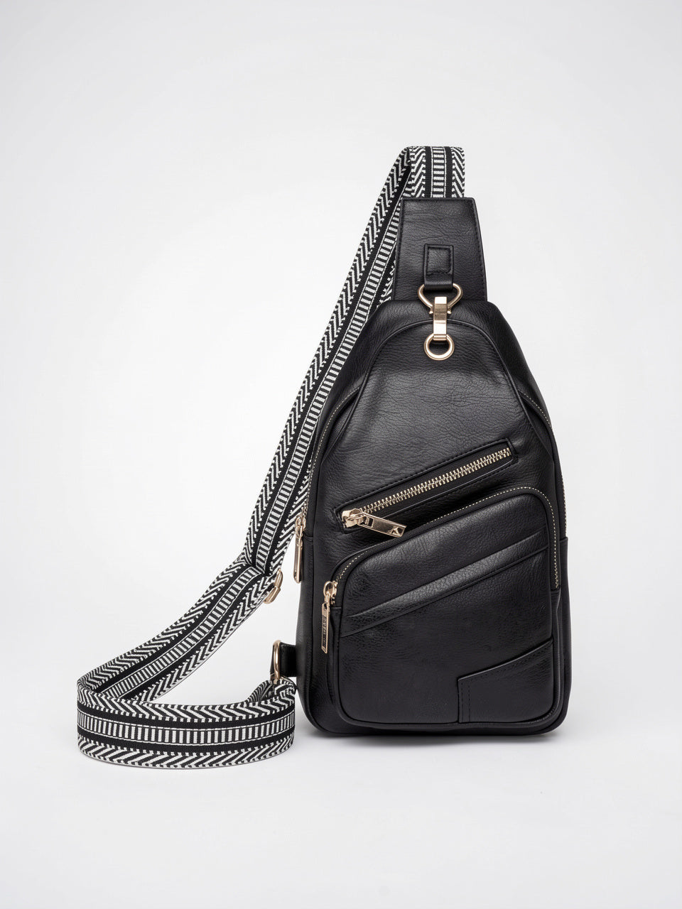 Ysora — Sac femme de poitrine - Noir