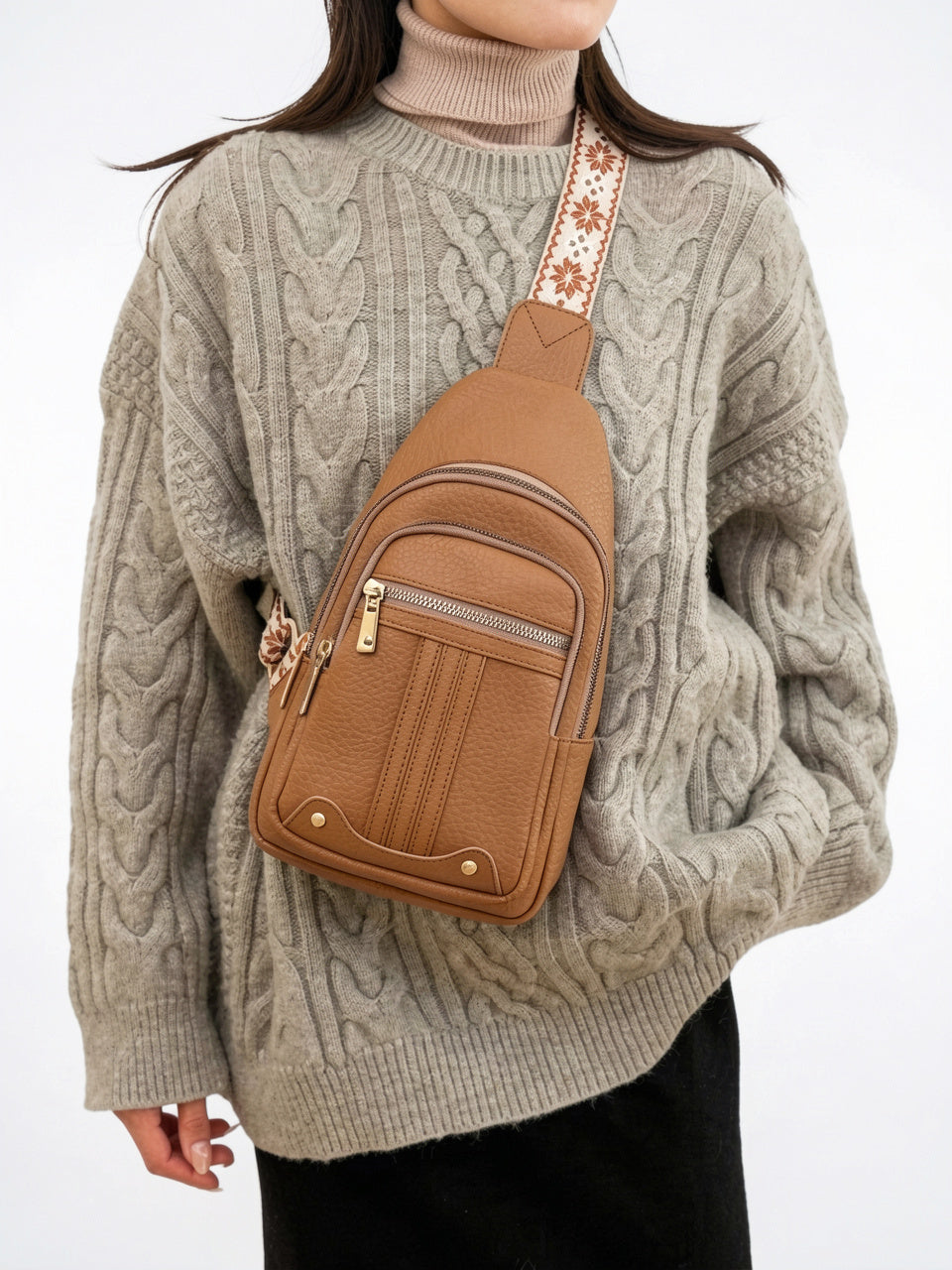 Ysora — Sac poitrine à bandoulière femme - 2