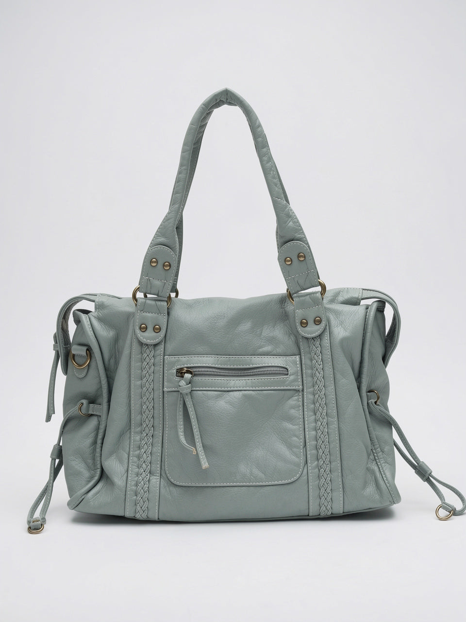 Zélia — Sac de cours - Bleu Glacé