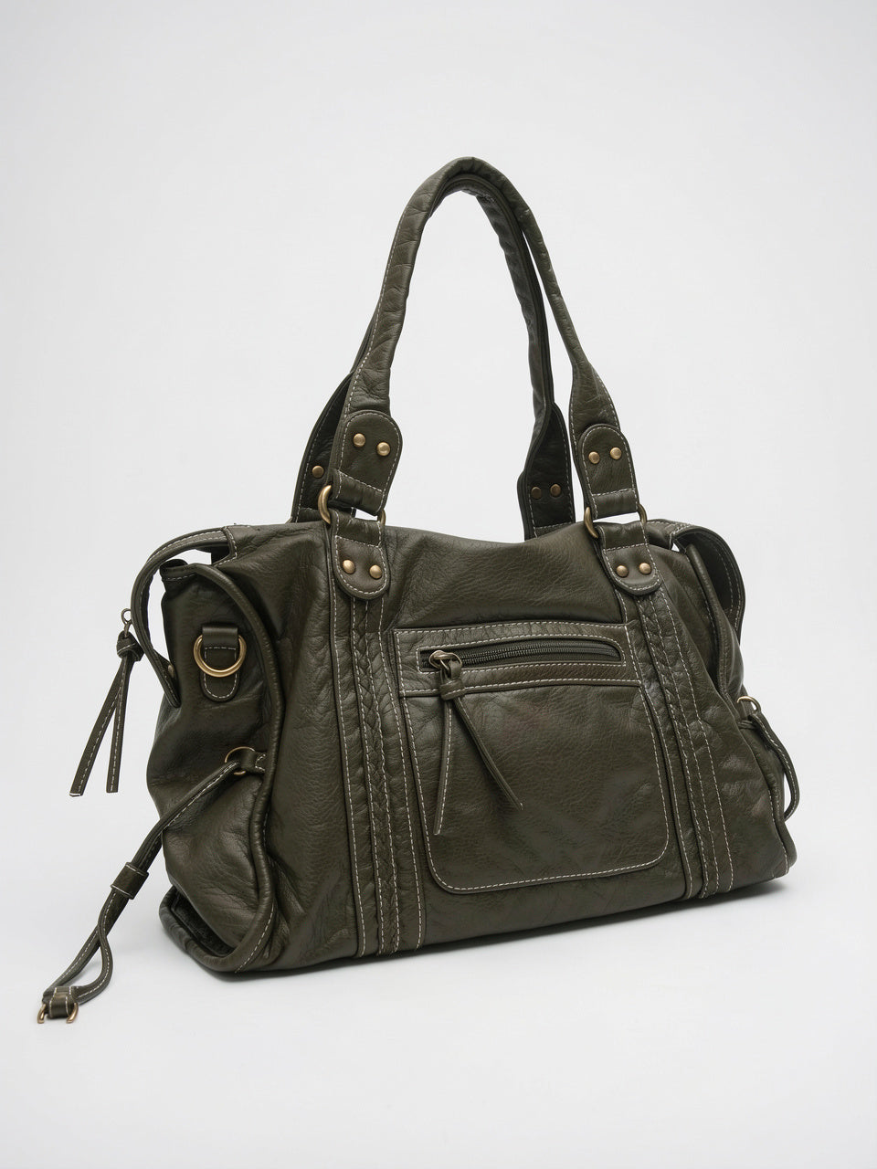 Zélia — Sac de cours - Olive